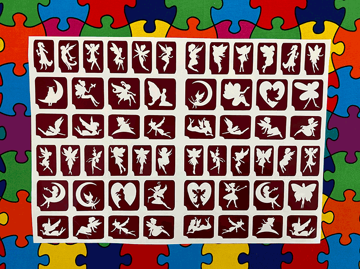 fairy tattoo stencil kit