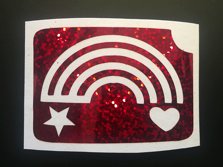Rainbow Stencil