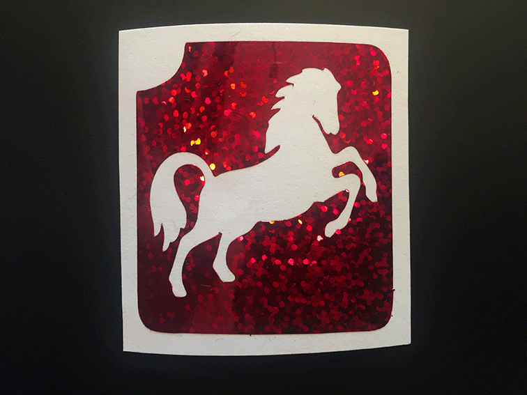 Horse Type 1 Stencil
